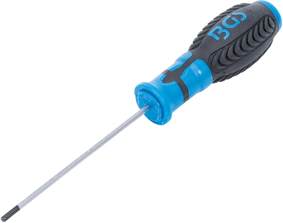 SCHRAUBENDREHER | INNENSECHSKANT 3 MM | KLINGENLÄNGE 100 MM