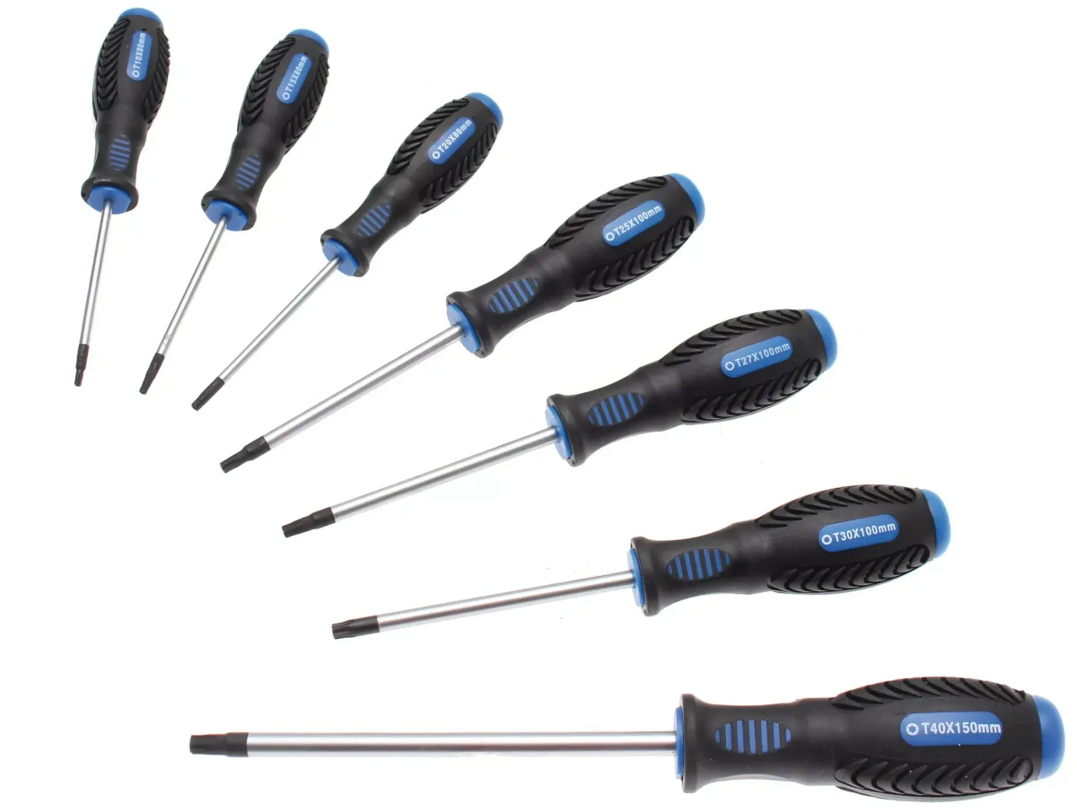SCHRAUBENDREHER-SATZ | T-PROFIL (FÜR TORX) MIT BOHRUNG | T10 - T40 |