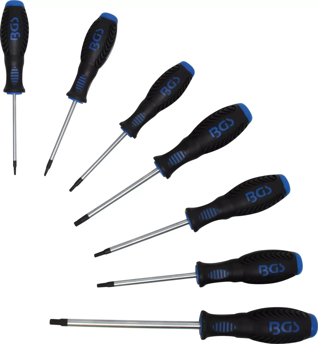 SCHRAUBENDREHER-SATZ | T-PROFIL (FÜR TORX) | T10 - T40 | 7-TLG.