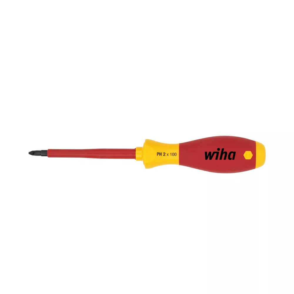 SCHRAUBENDREHER SoftFinish electric, VDE-isoliert, PH 1, 80 mm