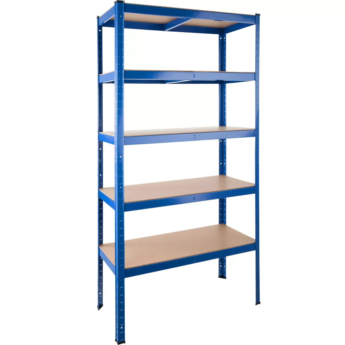 SCHWERLASTREGAL ,90,5 x 40,5 x 180,5 cm,blau