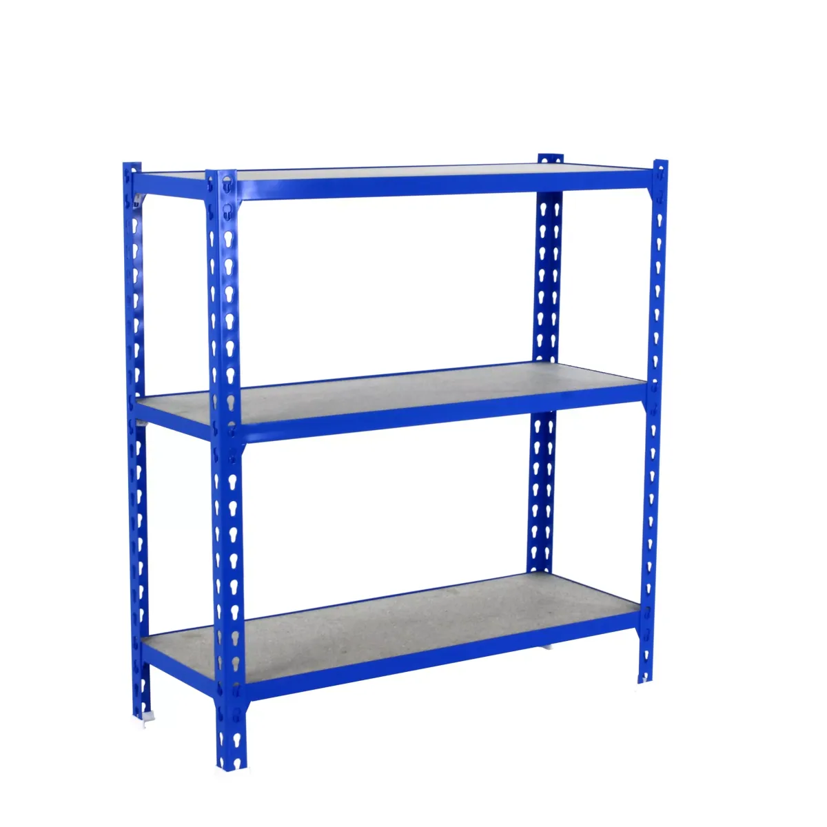 SCHWERLASTREGAL Baby Muli 90x120x50 cm 3 Fachböden Fachlast 200 kg Blau