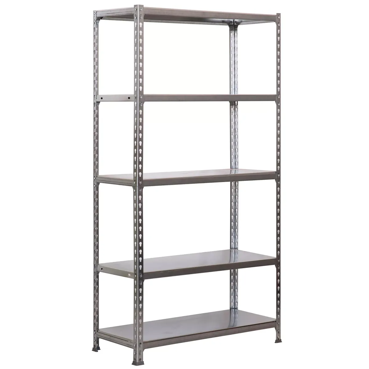 SCHWERLASTREGAL Big Metal Shark 200x100x40 cm Fachlast 180 kg Grau-Verzinkt