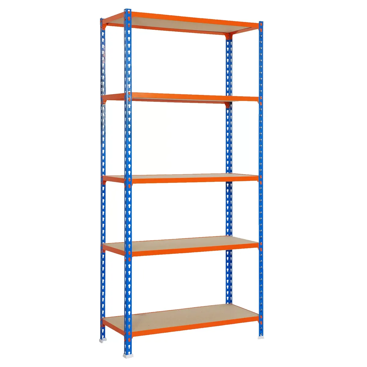 SCHWERLASTREGAL Big Muli 200x110x30 cm 5 Fachböden Fachlast 200 kg Blau