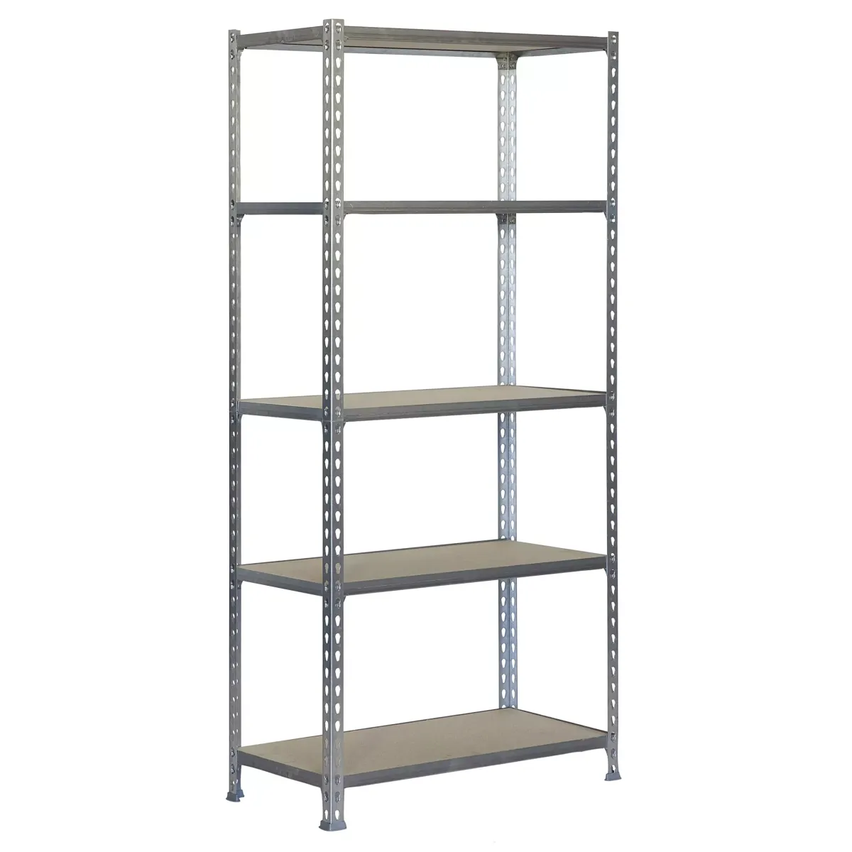 SCHWERLASTREGAL Big Muli 200x110x40 cm 5 Fachböden Fachlast 200 kg Weiß