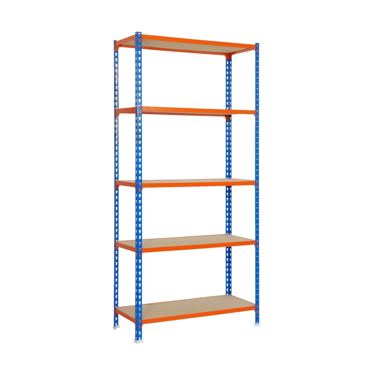 SCHWERLASTREGAL Big Muli 200x120x30 cm 5 Fachböden Fachlast 200 kg Blau