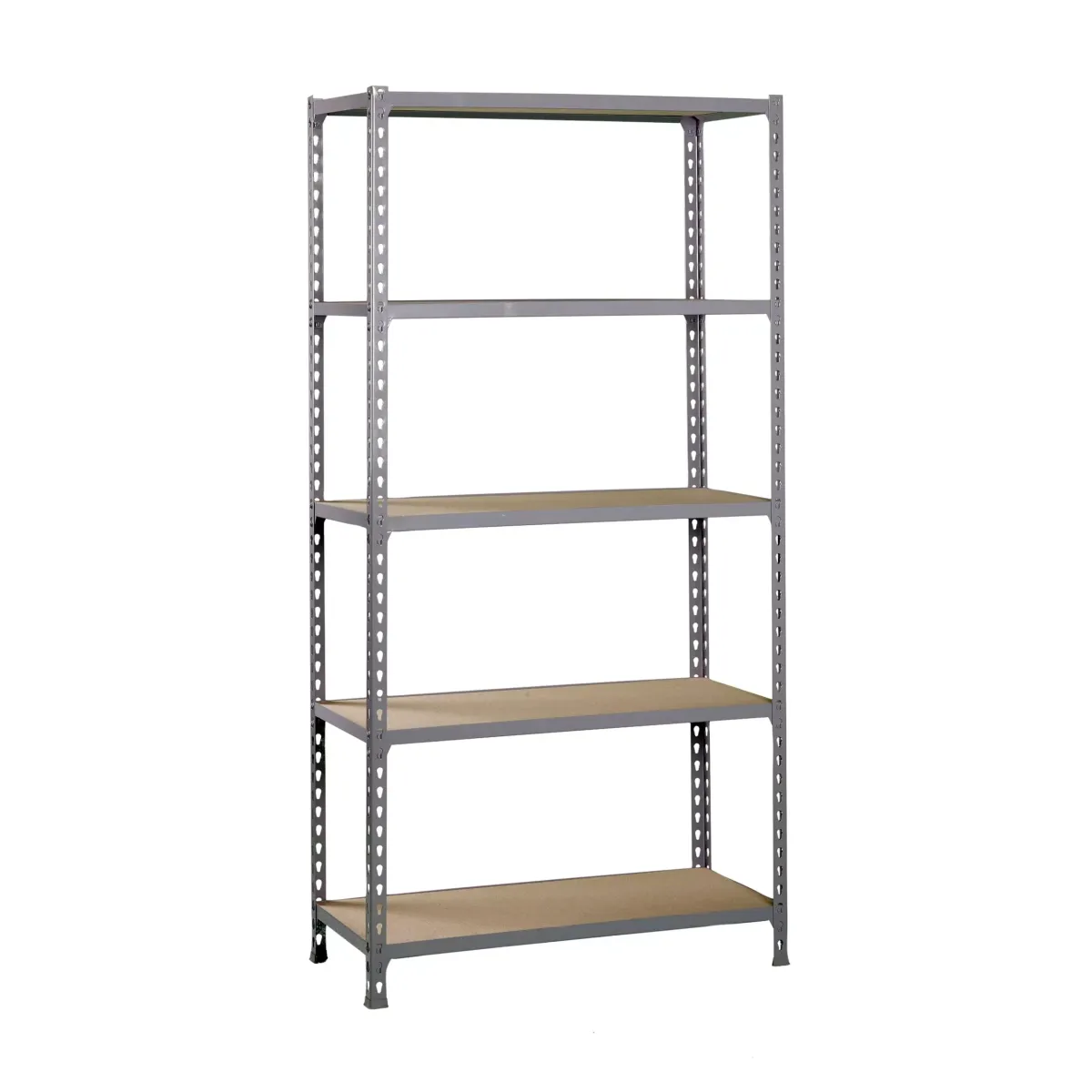 SCHWERLASTREGAL Big Muli 200x120x50 cm 5 Fachböden Fachlast 200 kg Grau