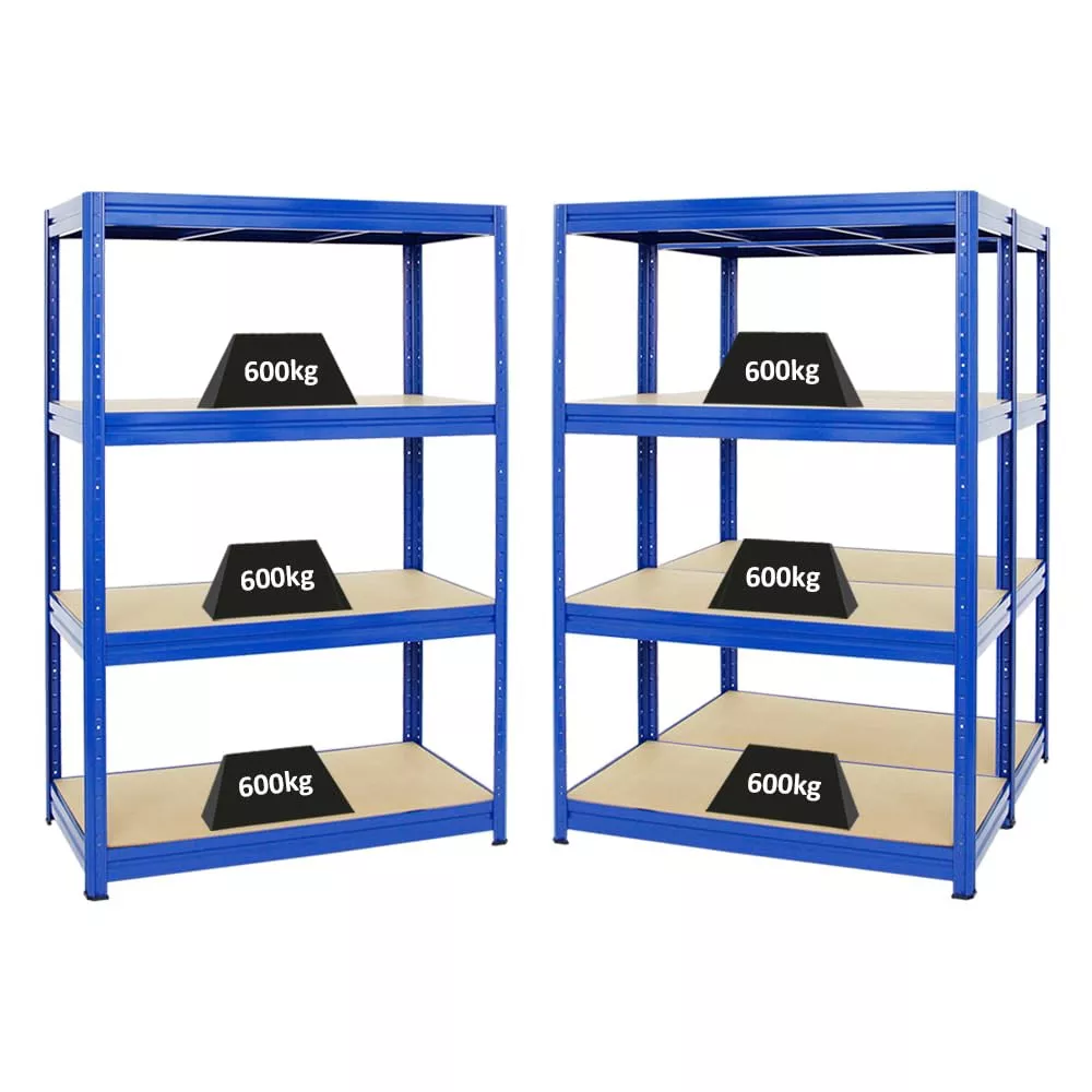 SCHWERLASTREGAL Dino 3er-Set mit 3x 180x120x60 cm Fachlast 600 kg Blau
