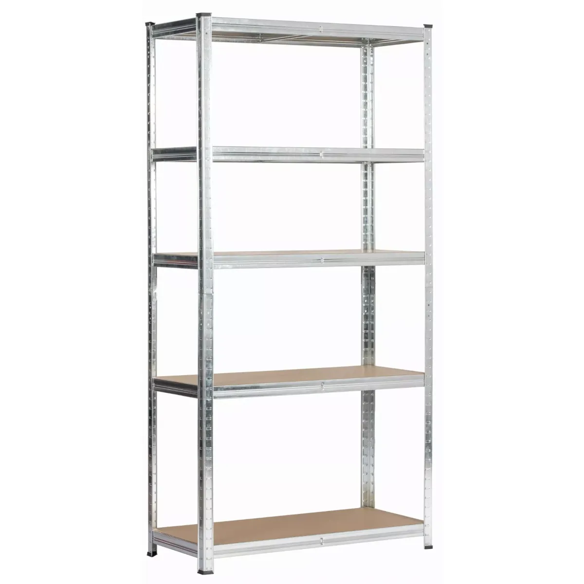SCHWERLASTREGAL galvanisiertes Silber 90x40x180 cm
