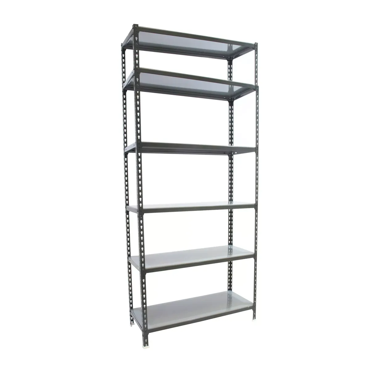 SCHWERLASTREGAL Giant Metal Shark 250x90x40 cm Fachlast 180 kg Anthrazit-Verzinkt