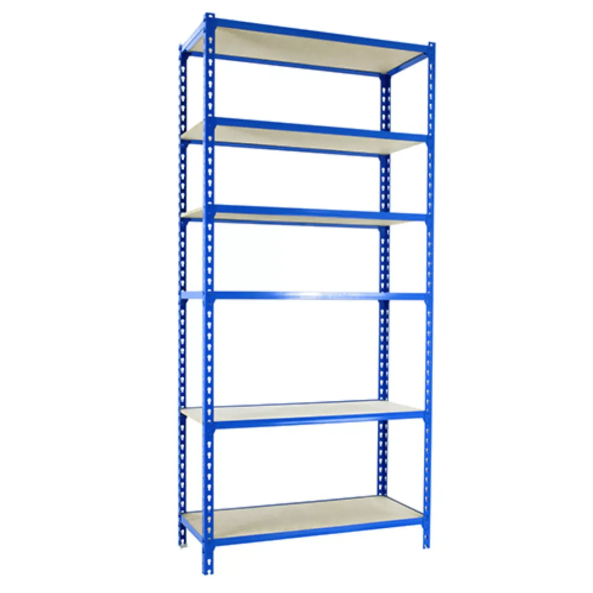 SCHWERLASTREGAL Giant Muli 250x100x30 cm 6 Fachböden Fachlast 150 kg Blau