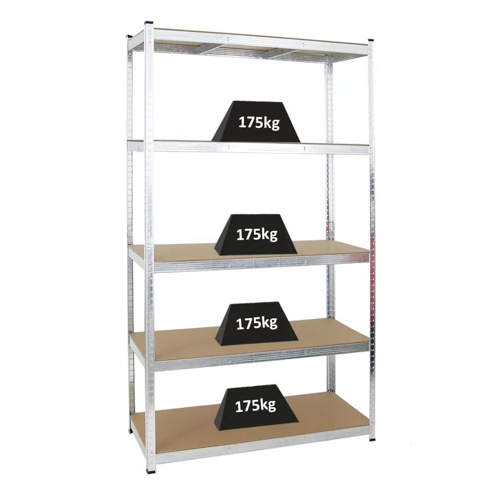 SCHWERLASTREGAL Giant Ragnar 200x120x50 cm Fachlast 175 kg Verzinkt
