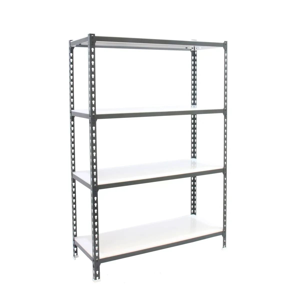 SCHWERLASTREGAL Mid Metal Shark 150x110x30 cm Fachlast 200 kg Anthrazit-Weiß