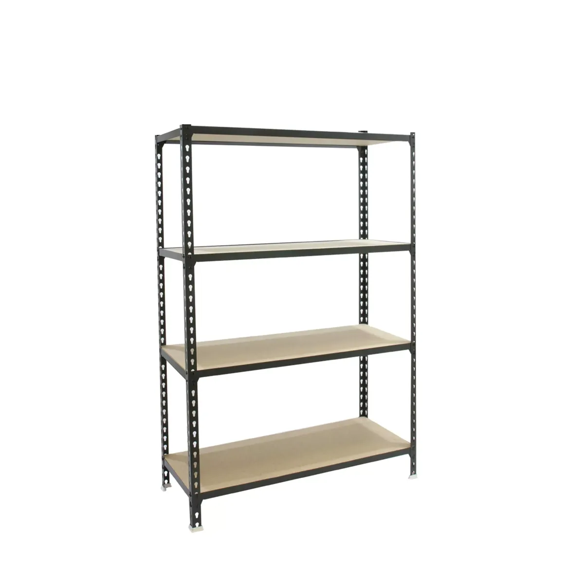 SCHWERLASTREGAL Mid Muli 150x110x30 cm 4 Fachböden Fachlast 200 kg Anthrazit