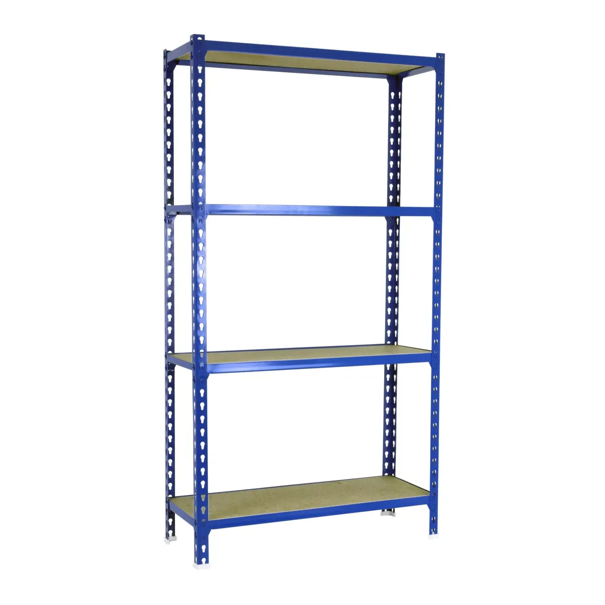 SCHWERLASTREGAL Mid Muli 150x120x40 cm 4 Fachböden Fachlast 200 kg Blau