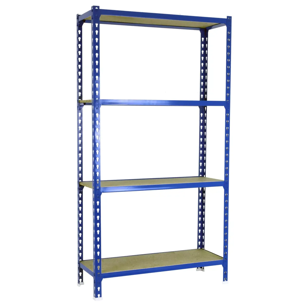 SCHWERLASTREGAL Mid Muli 150x80x50 cm 4 Fachböden Fachlast 150 kg Blau