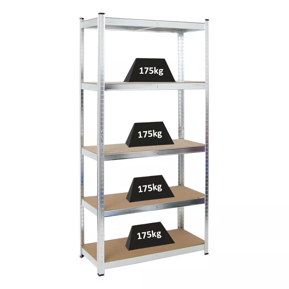 SCHWERLASTREGAL Ragnar 180x90x40 cm Fachlast 175 kg Verzinkt