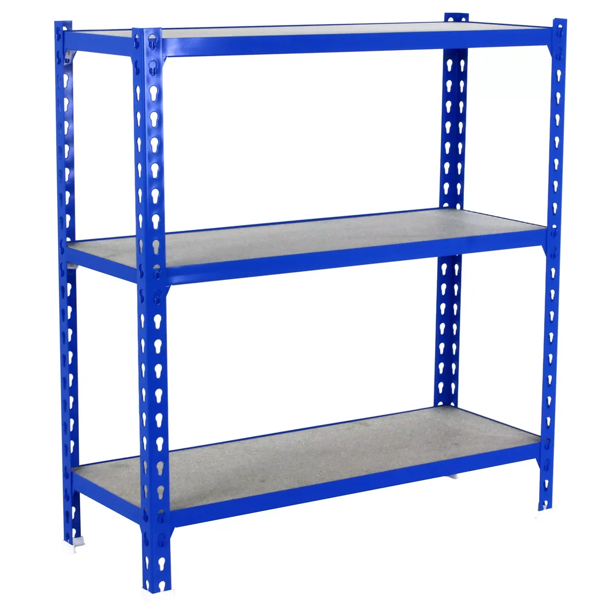 SCHWERLASTREGAL Small Muli 100x110x50 cm 3 Fachböden Fachlast 200 kg Blau