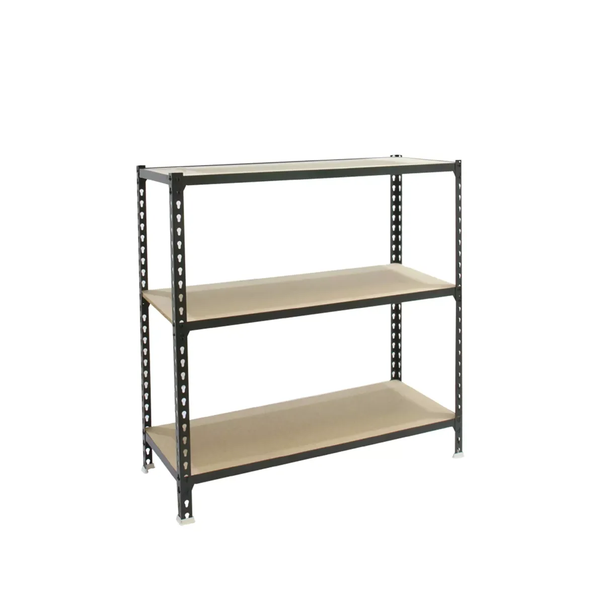 SCHWERLASTREGAL Small Muli 100x80x40 cm 3 Fachböden Fachlast 150 kg Anthrazit