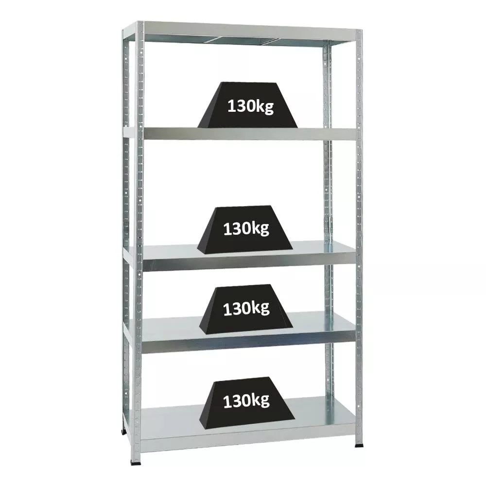 SCHWERLASTREGAL Steel Eagle 180x100x40 cm Fachlast 130 kg Verzinkt