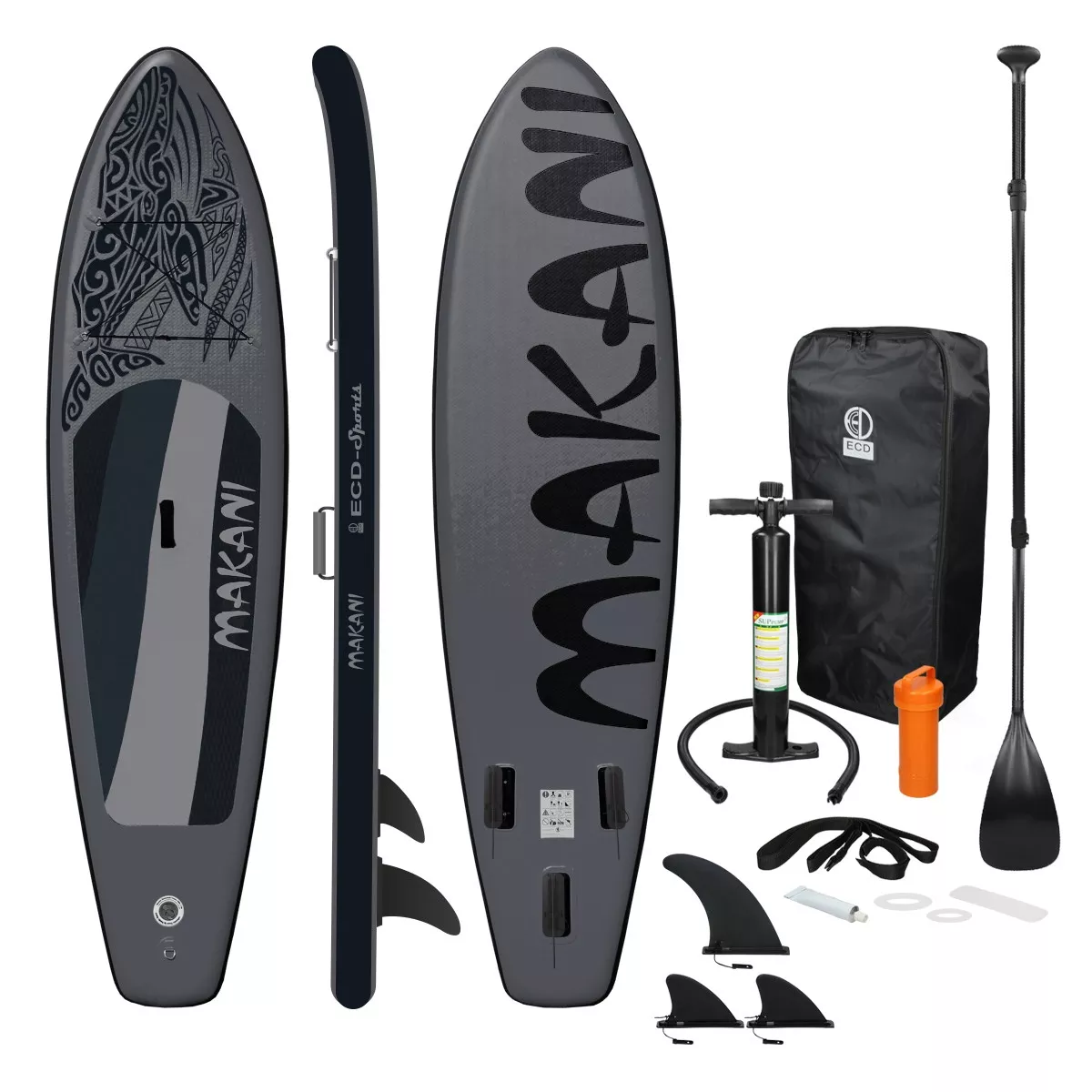 STAND UP PADDLE BOARD Makani Schwarz