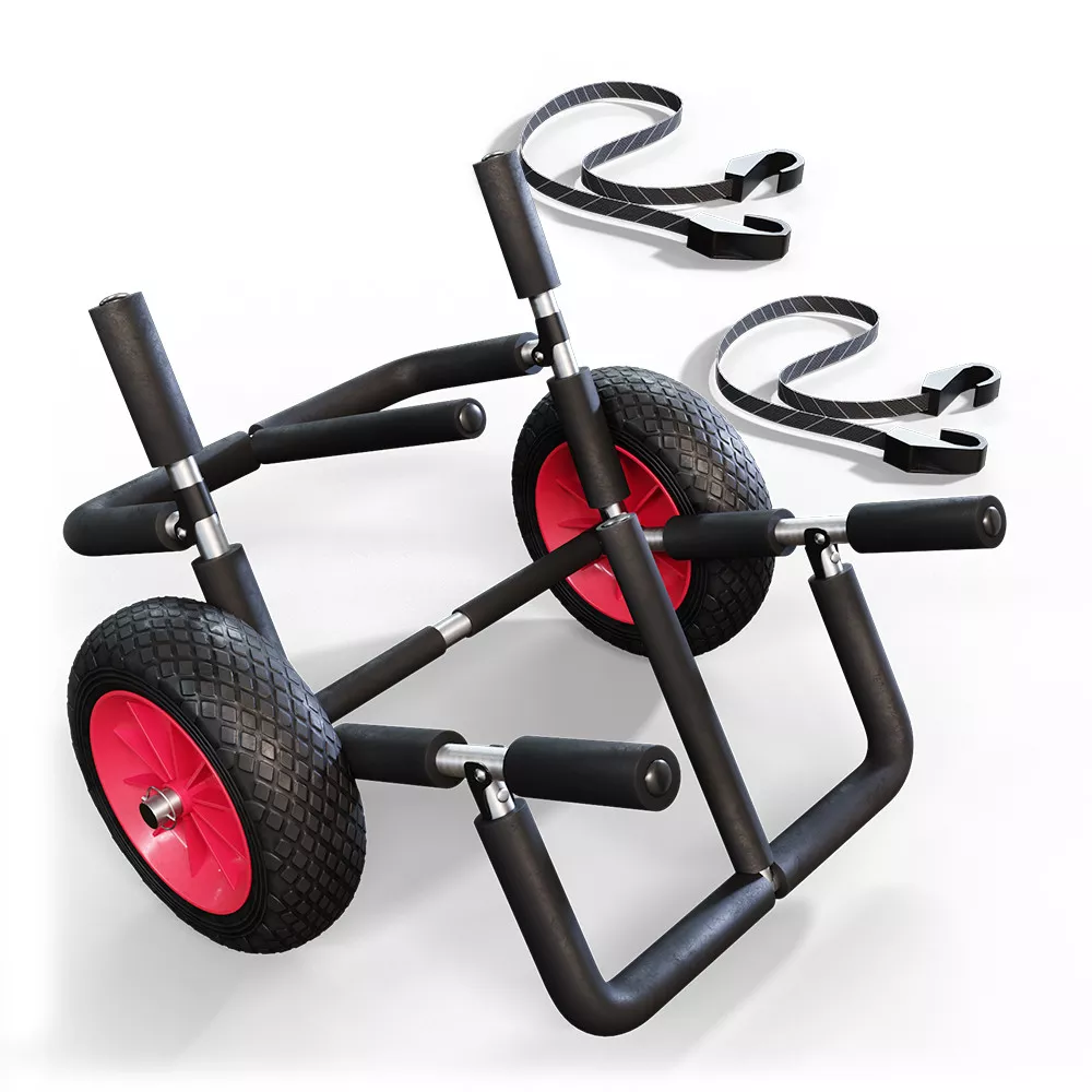 SUP TRANSPORTWAGEN Schwarz Doppelt