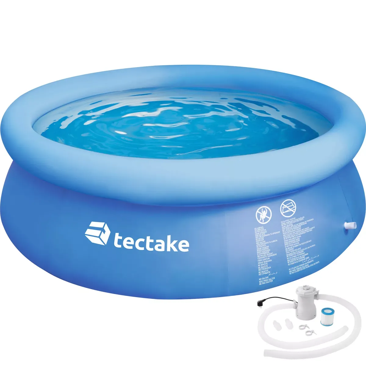 SWIMMING POOL Splash,300 x 76 cm,blau