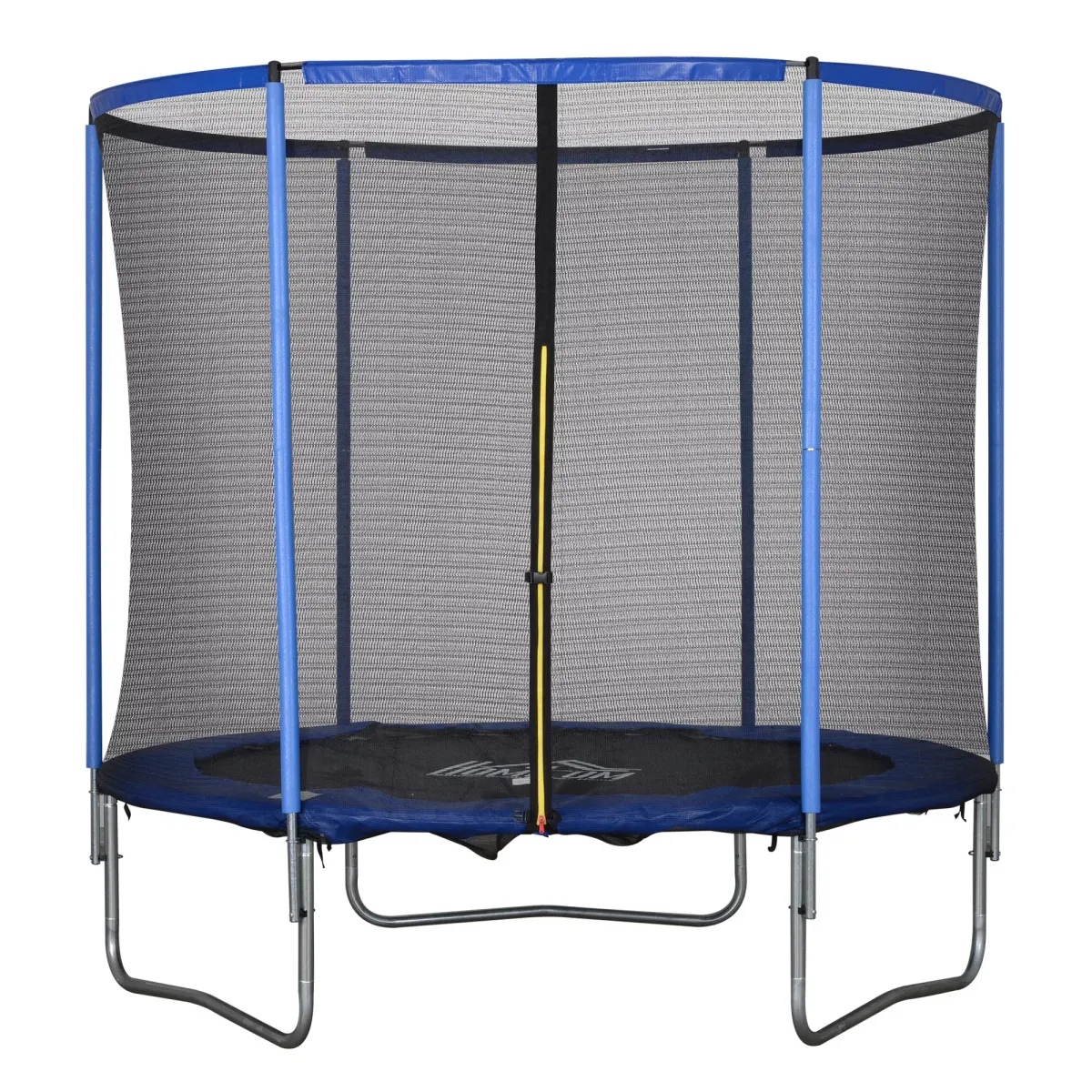 TRAMPOLIN, Blau+Schwarz, Stahl, Kunststoff