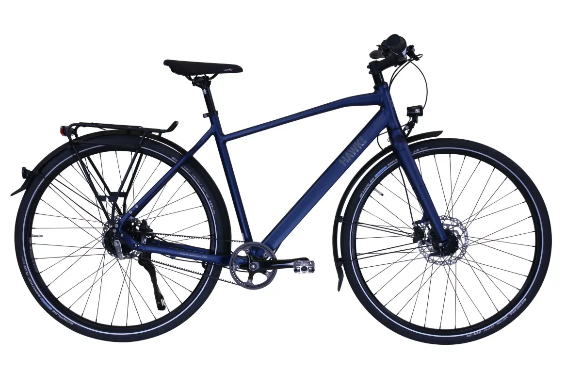 TREKKING Gent Super Deluxe Ocean Blue 8 Gang 28 Zoll Gr: 53cm & 58cm