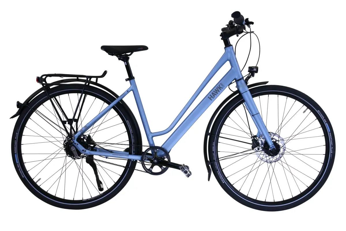 TREKKING Lady Super Deluxe Himmelblau 8 Gang 28 Zoll Gr: 48cm