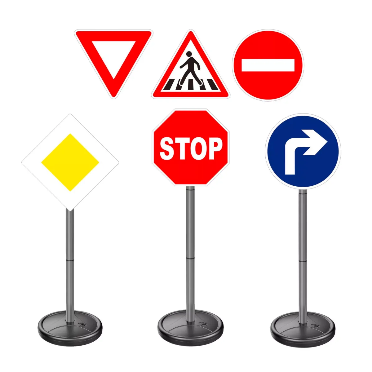 VERKEHRSZEICHEN Multicolor