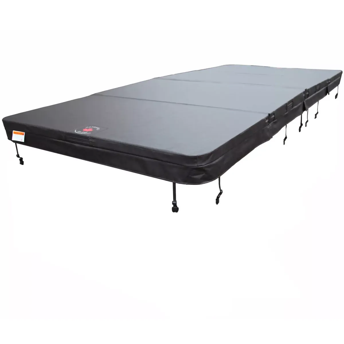 WHIRLPOOL ISOLIERABDECKUNG St. Lawrence 5m Swim Spa Abdeckung braun