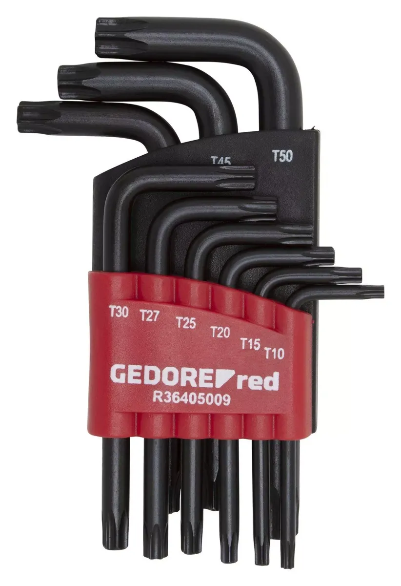WINKELSCHRAUBENDREHERSATZ TX T10-50 9-TEILIG