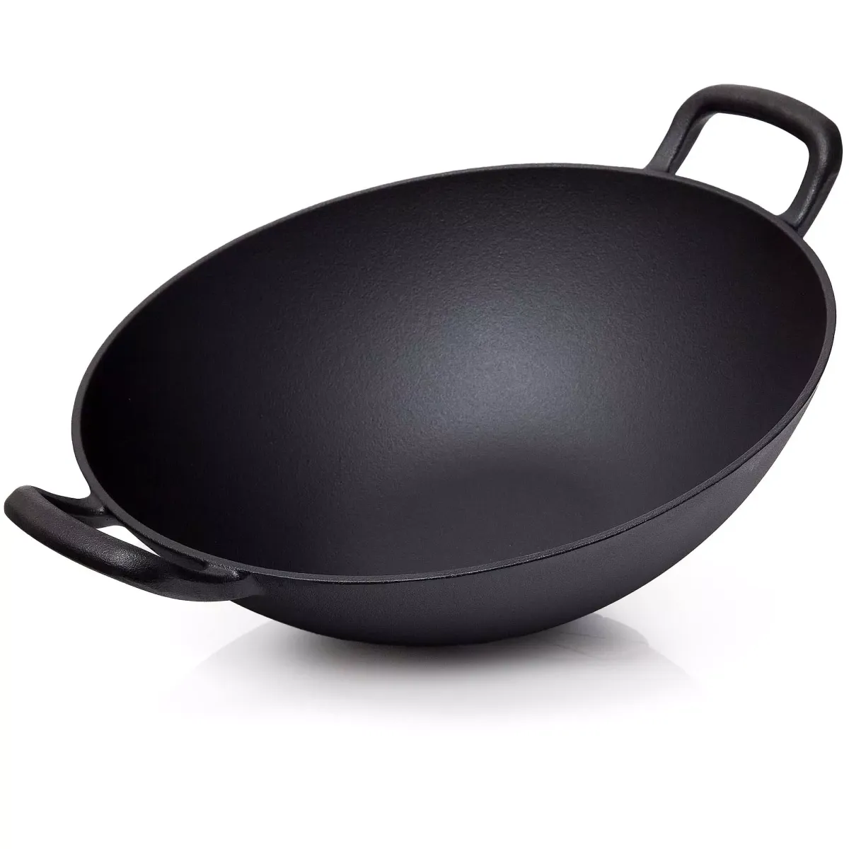 WOK Gusseisen Ø33,5cm WOKpfanne asiaische Gusspfanne