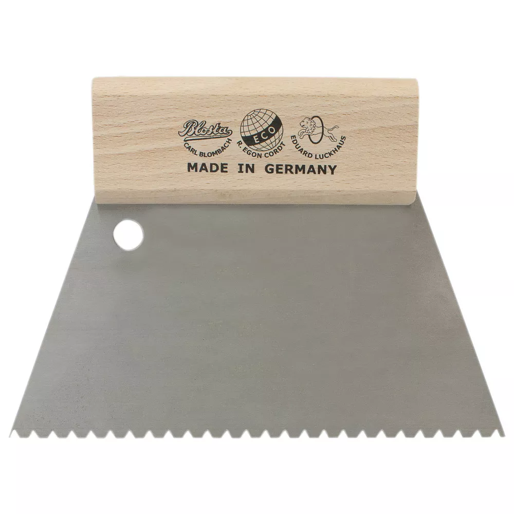 ZAHNSPACHTEL 180 mm, Zahnung B3, Zahnabstand 3,7 mm, Zahntiefe 3,25 mm