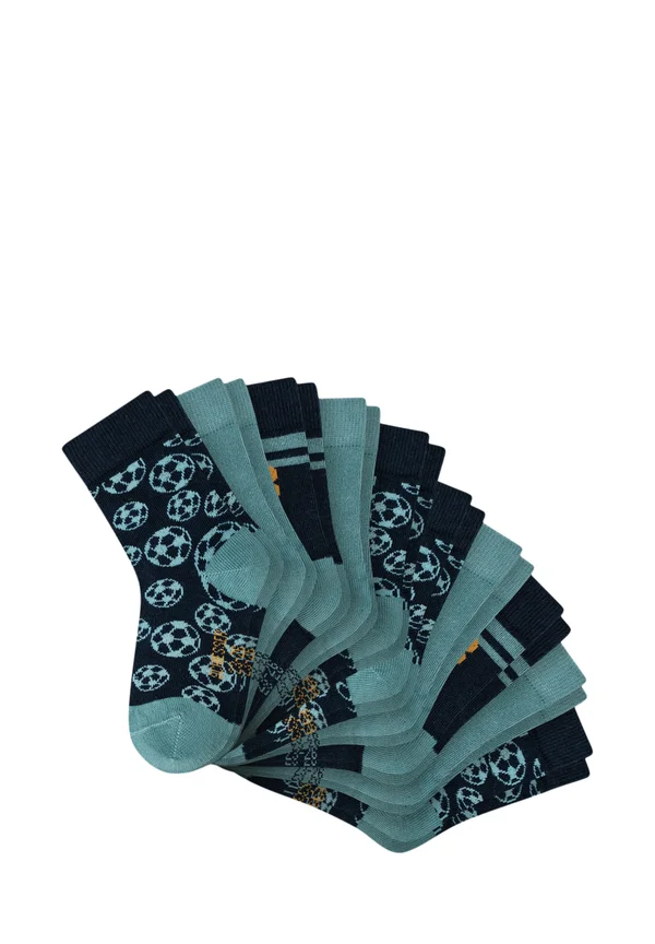 10ER PACK BASIC - Socken - grün