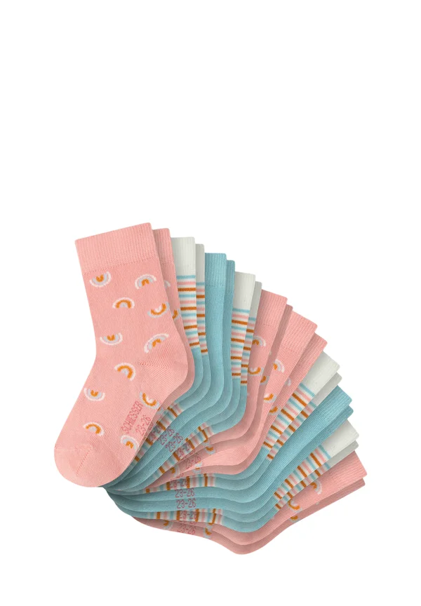 10ER PACK BASIC - Socken - hellblau