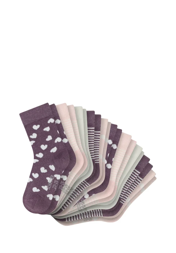 10ER PACK BASIC - Socken - rosa