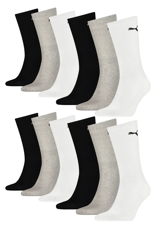 12 PACK UNISEX - Socken -  grey combo