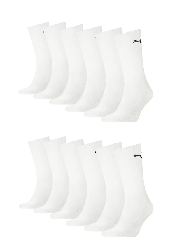 12 PACK UNISEX - Socken - white