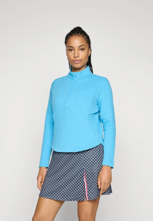1/2 ZIP - Strickpullover - ethereal blue