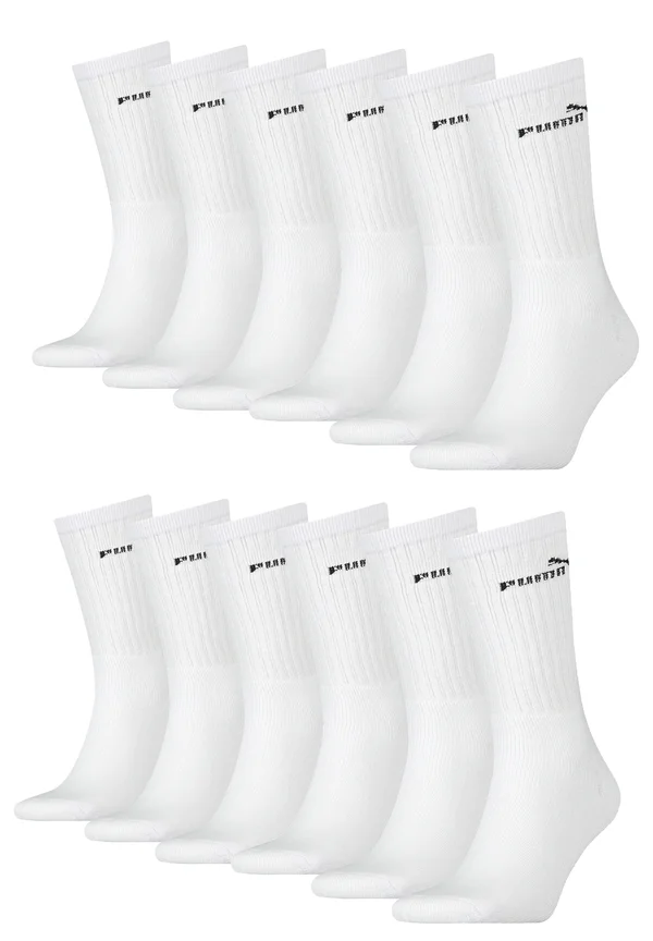 12ER PACK UNISEX - Socken - white