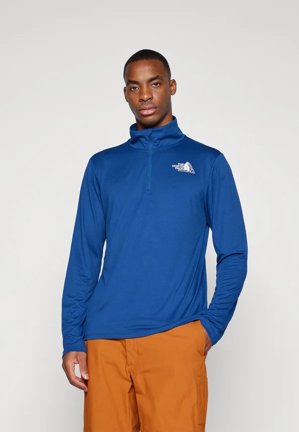 1/4 ZIP GRAPHIC - Langarmshirt - estate blue