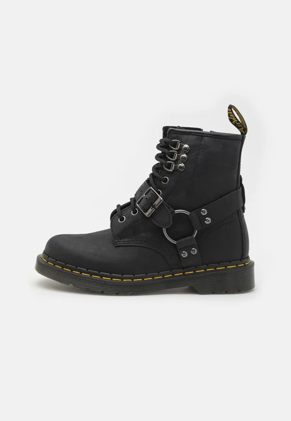 1460 UNISEX - Schnürstiefelette - black antique