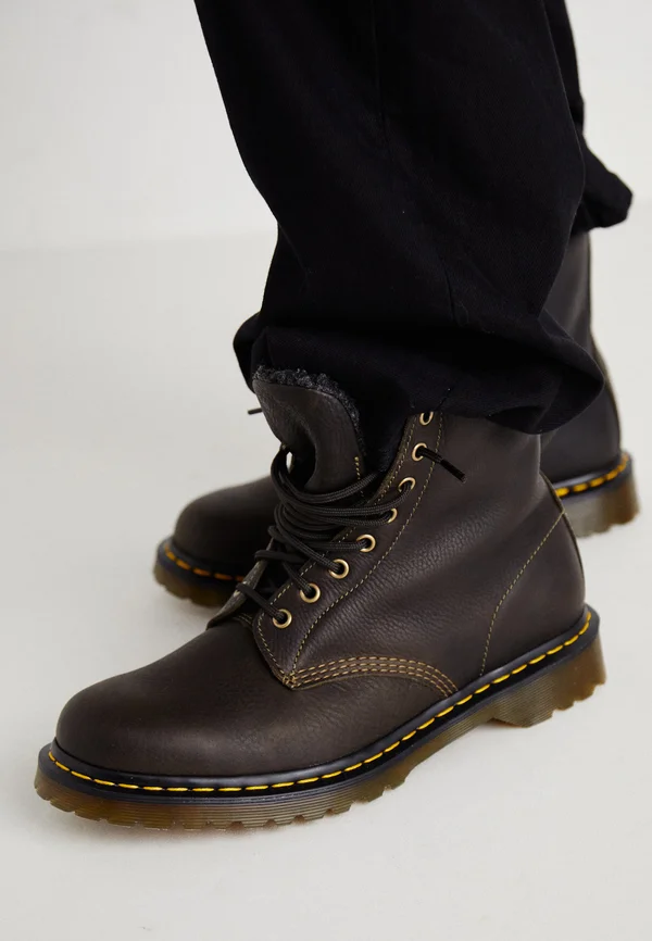 1460 UNISEX - Schnürstiefelette - olive