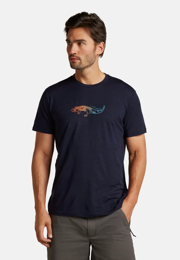 150 LIGHT WEIGHT TECH LITE SLIMEY SALAMA - T-Shirt print - midnight navy