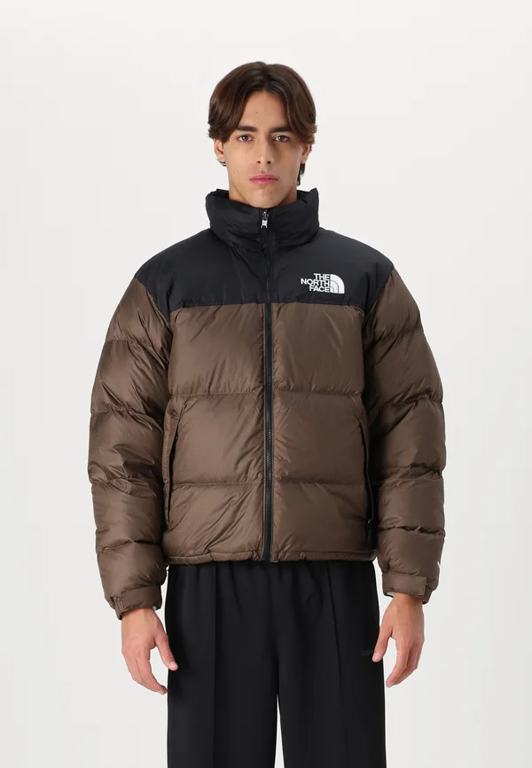 1996 RETRO NUPTSE UNISEX - Daunenjacke - smokey brown/black