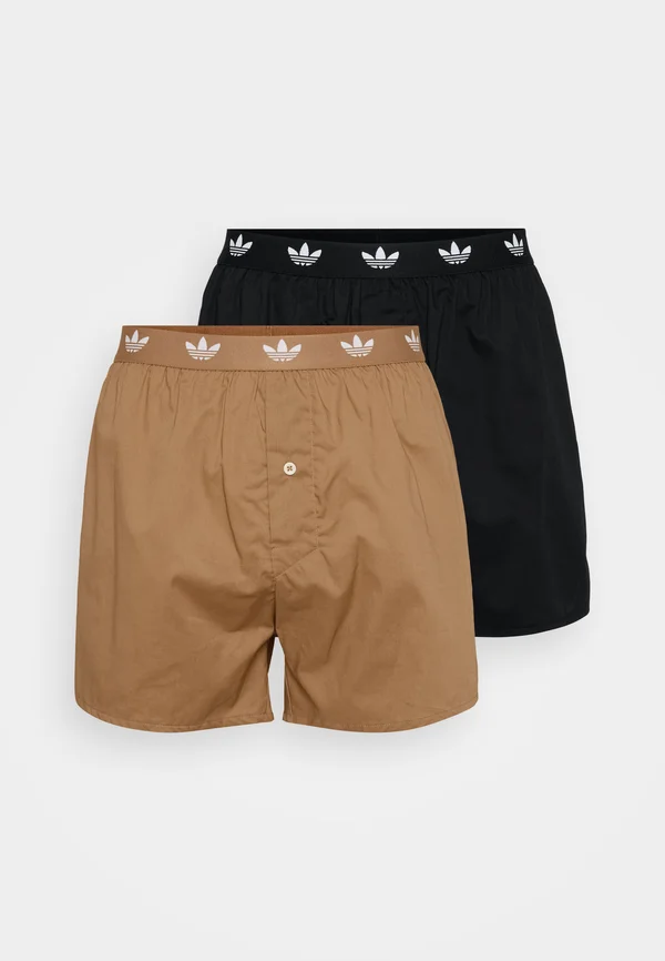 2 PACK  - Boxershorts - brown/black