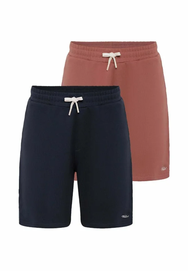 2 PACK - EDMUND - Jogginghose - anthracite-bordeaux