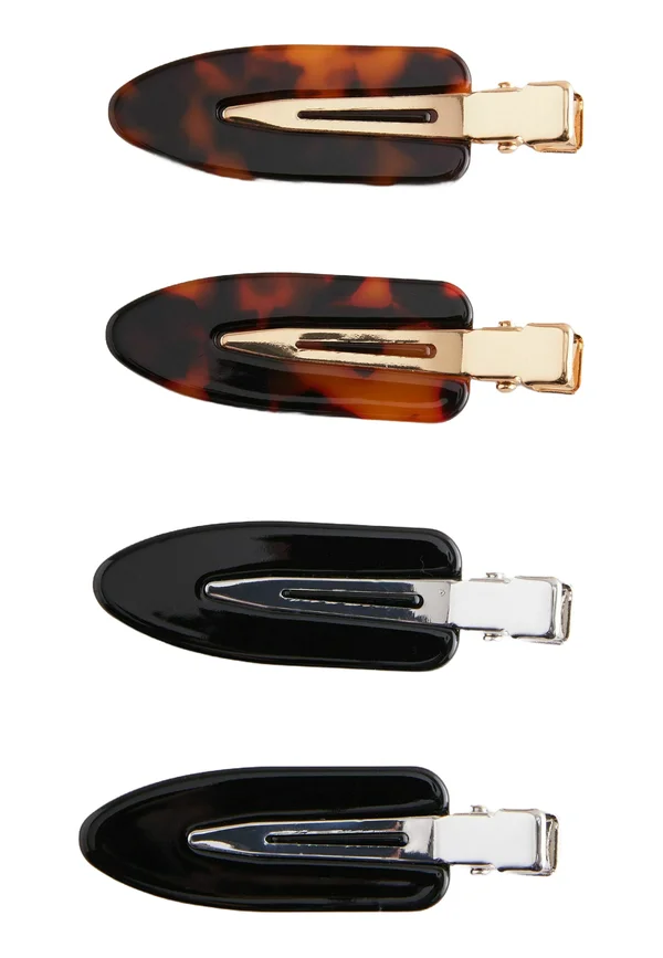 2 PACK - Haar-Styling-Accessoires - black tort